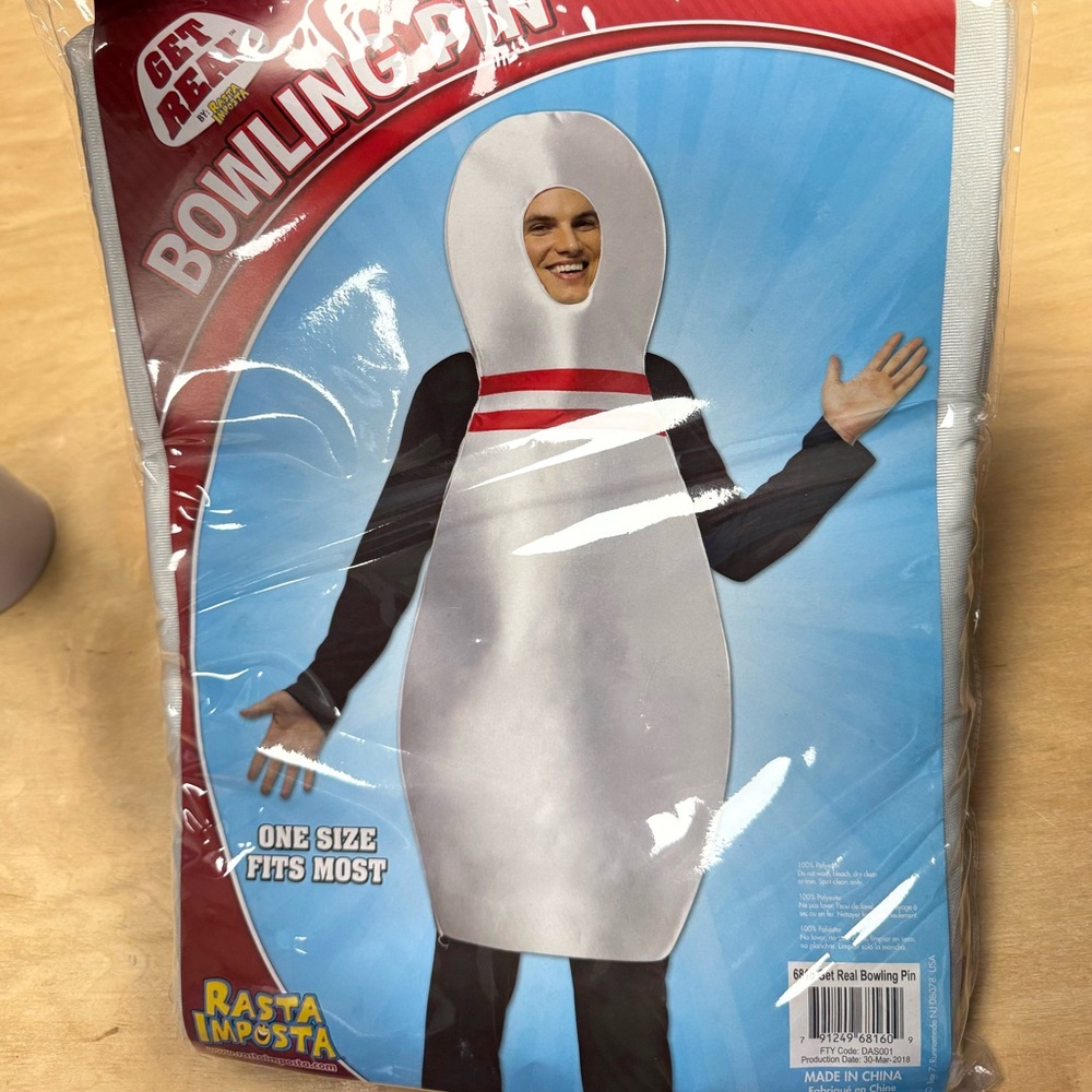 Rasta Imposta Bowling Pin Costume